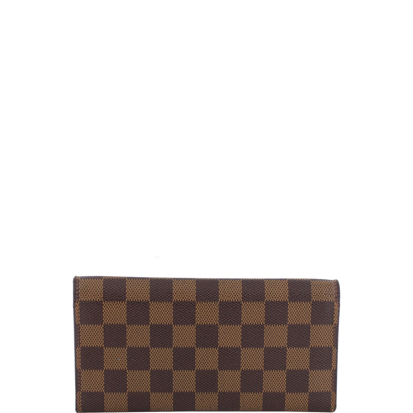 Louis Vuitton Emilie Wallet Damier Ebene Rouge