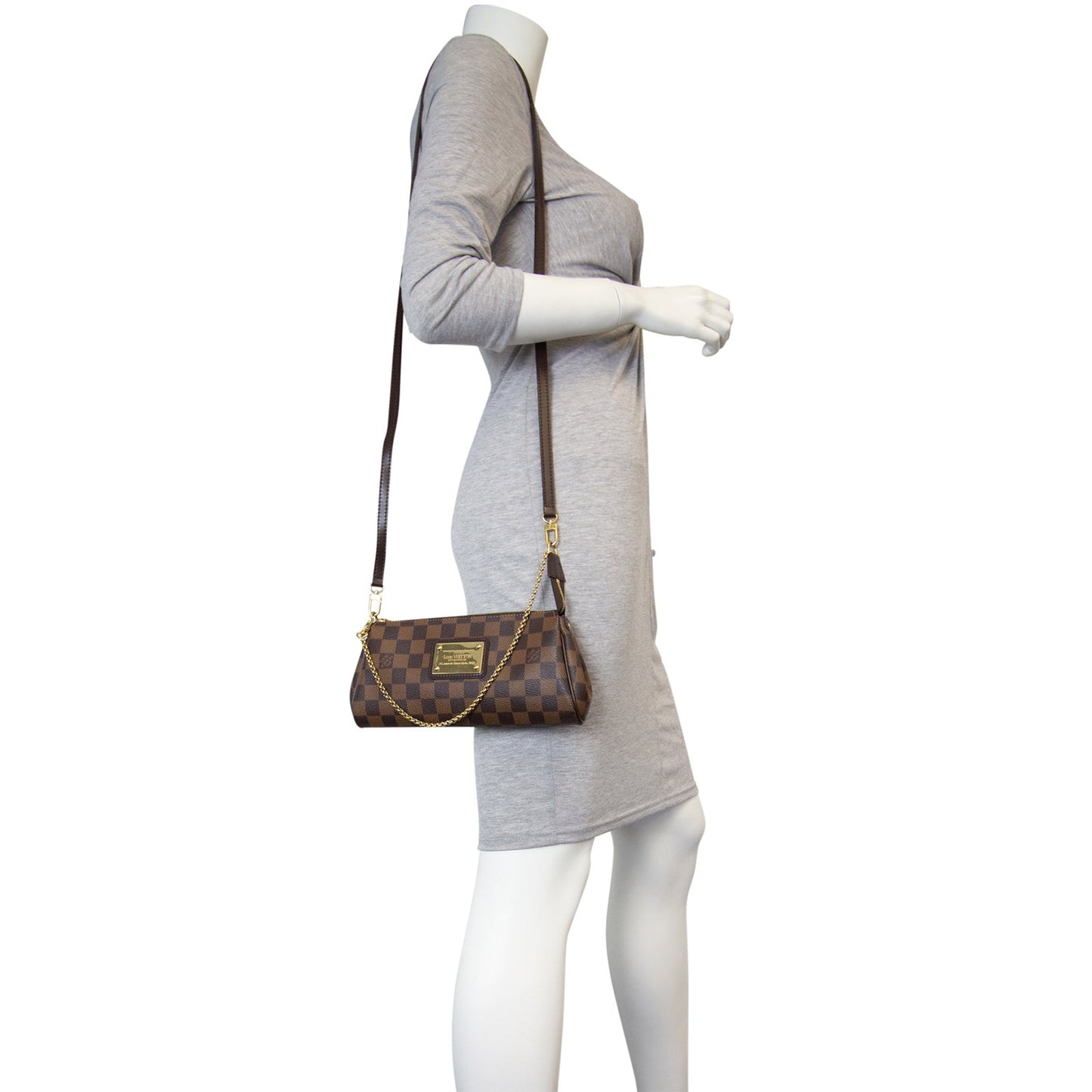 Louis Vuitton Eva Pochette Damier Ebene
