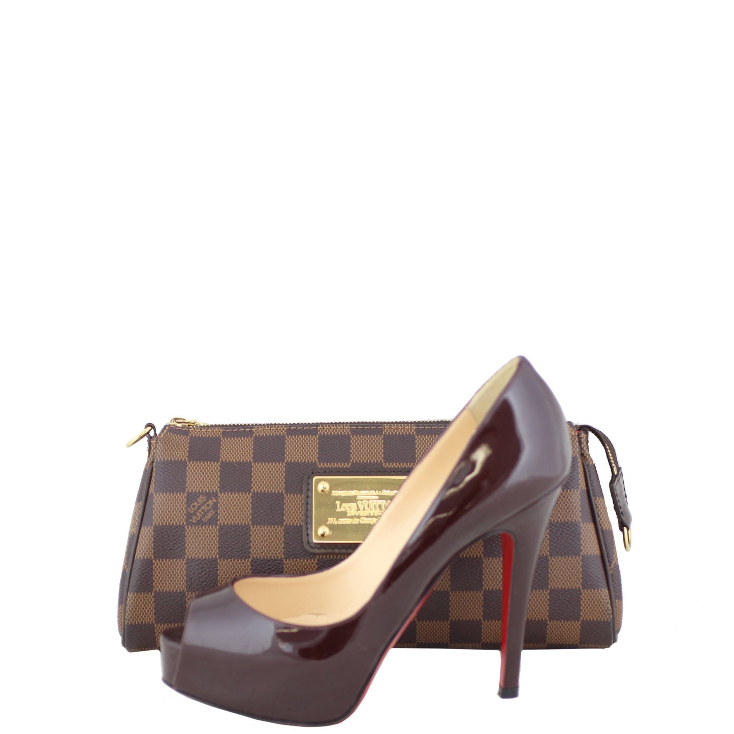 Louis Vuitton Eva Pochette Damier Ebene