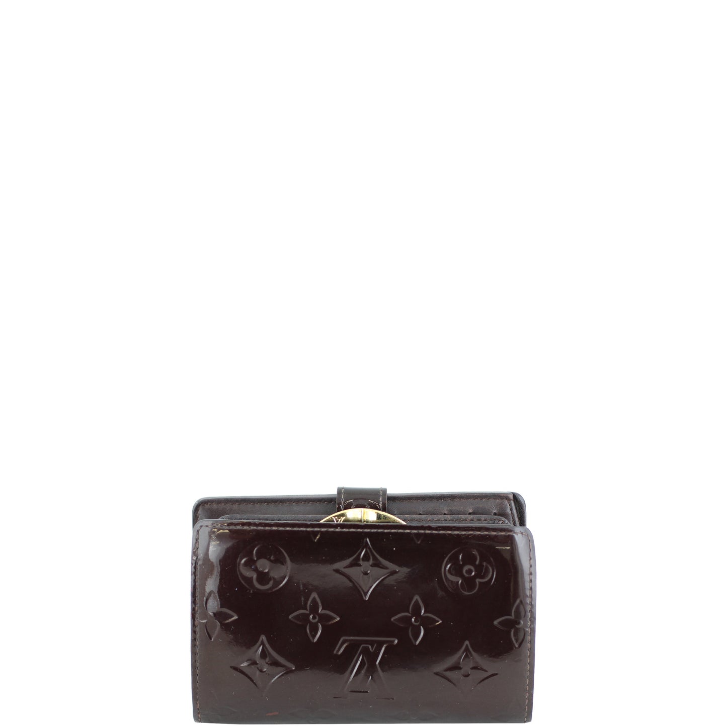 Louis Vuitton French Compact Wallet Monogram Vernis