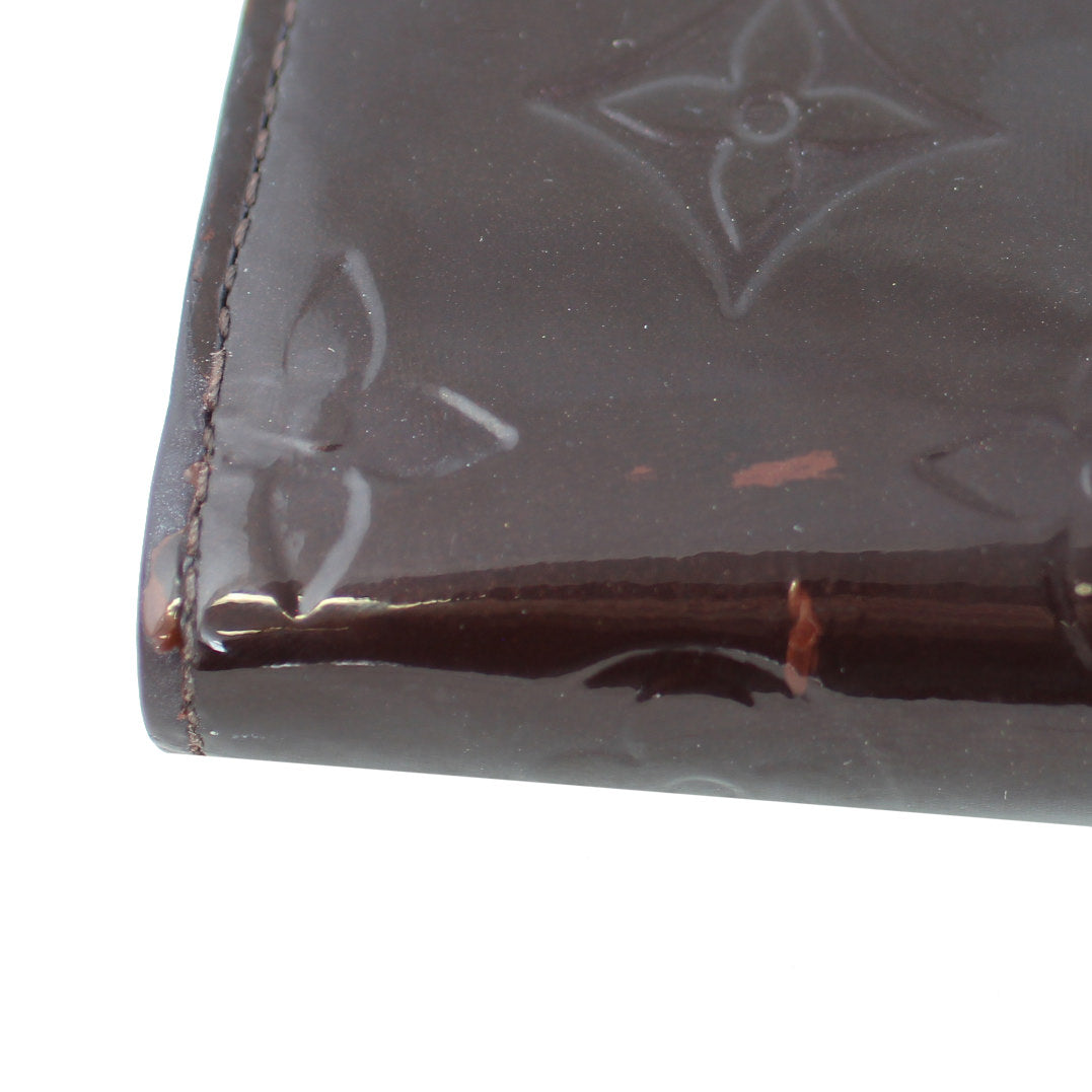 Louis Vuitton French Compact Wallet Monogram Vernis