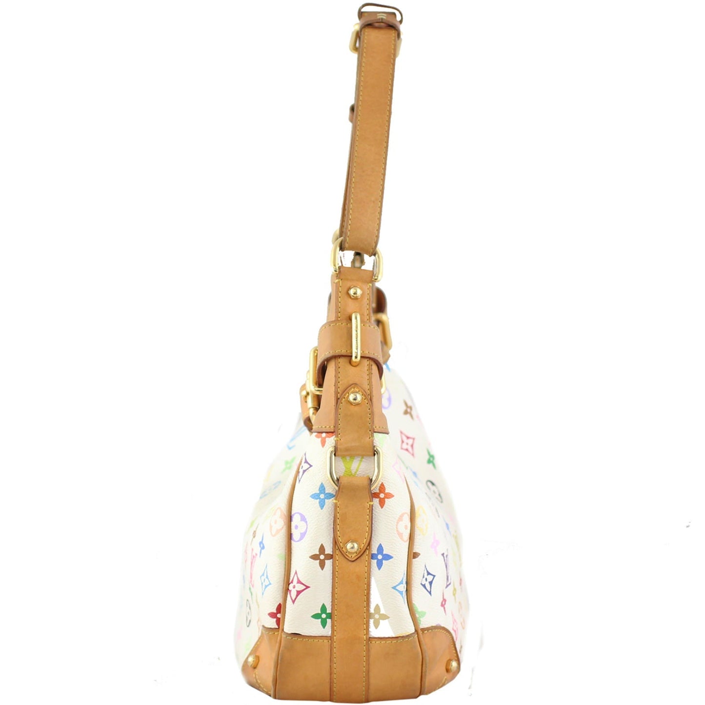 Louis Vuitton Greta Monogram White Multicolore