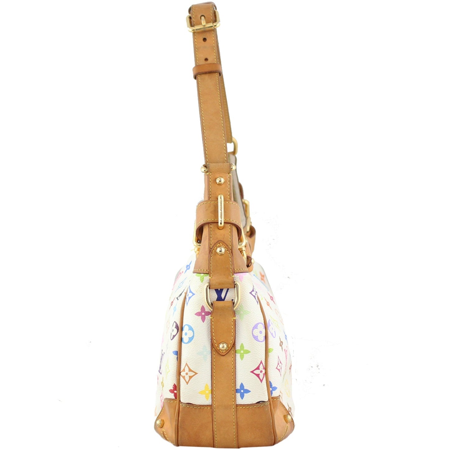 Louis Vuitton Greta Monogram White Multicolore