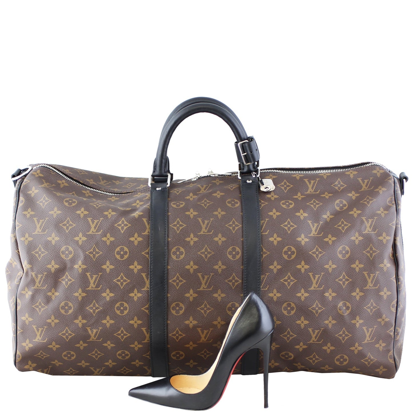 Louis Vuitton Keepall Bandouliere 55 Monogram Macassar
