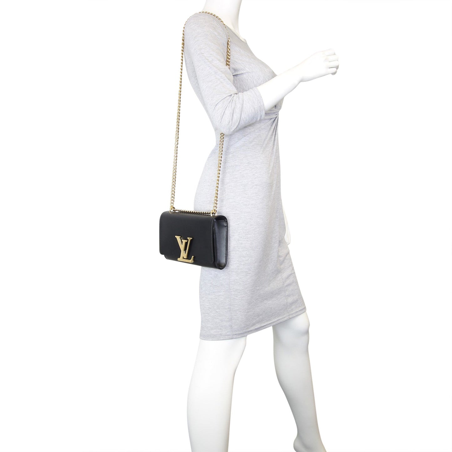 Louis Vuitton Louise MM Chain Shoulder Bag