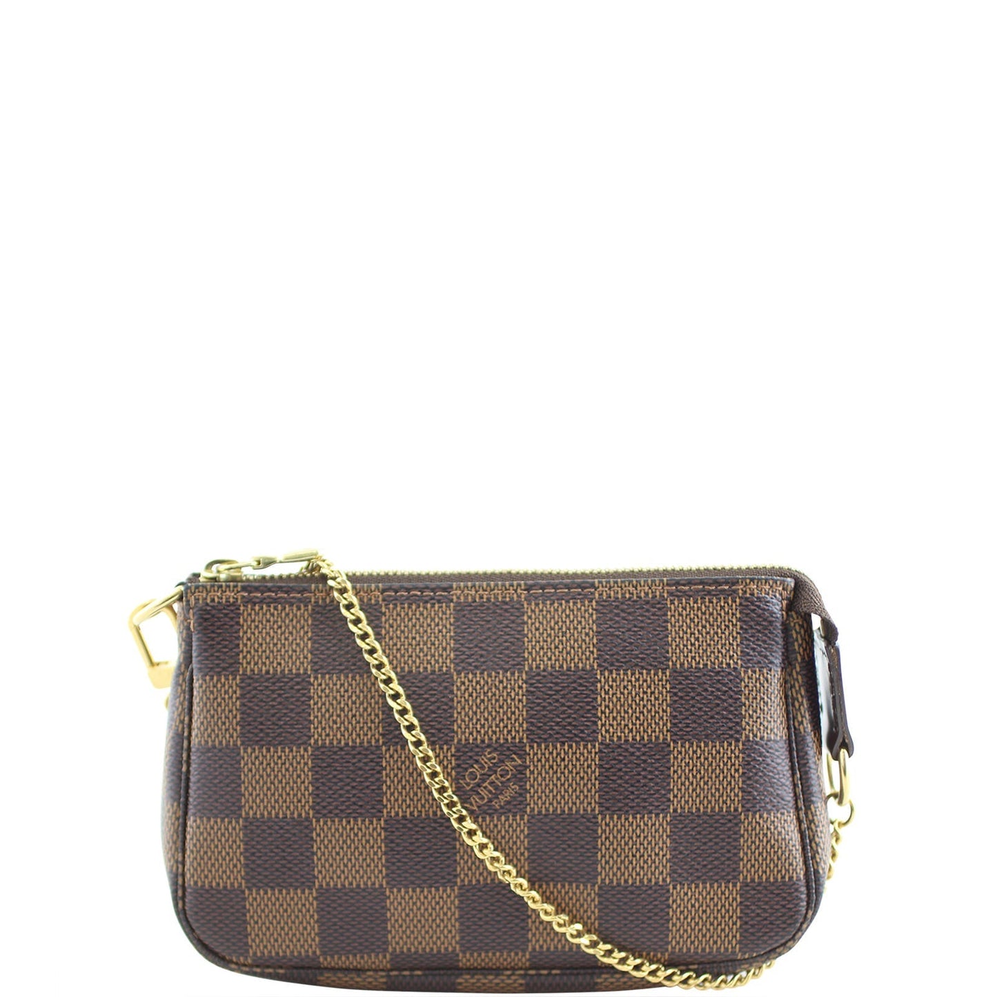 Louis Vuitton Mini Pochette Accessories Damier Ebene