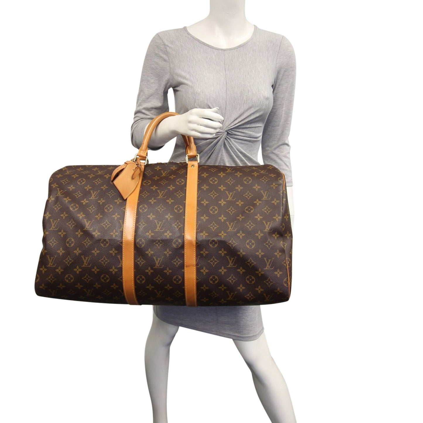 Louis Vuitton Monogram Keepall 55