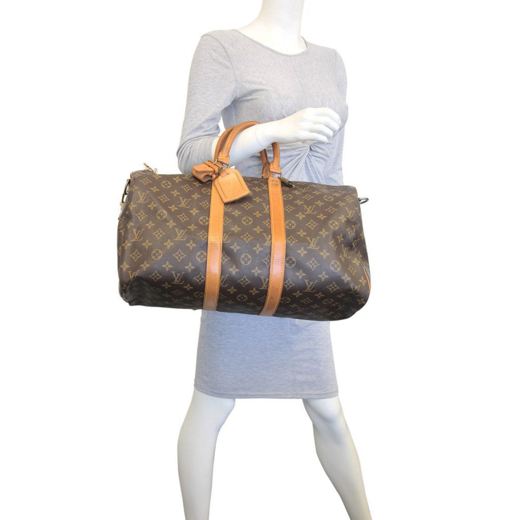 Louis Vuitton Monogram Keepall Bandouliere 45