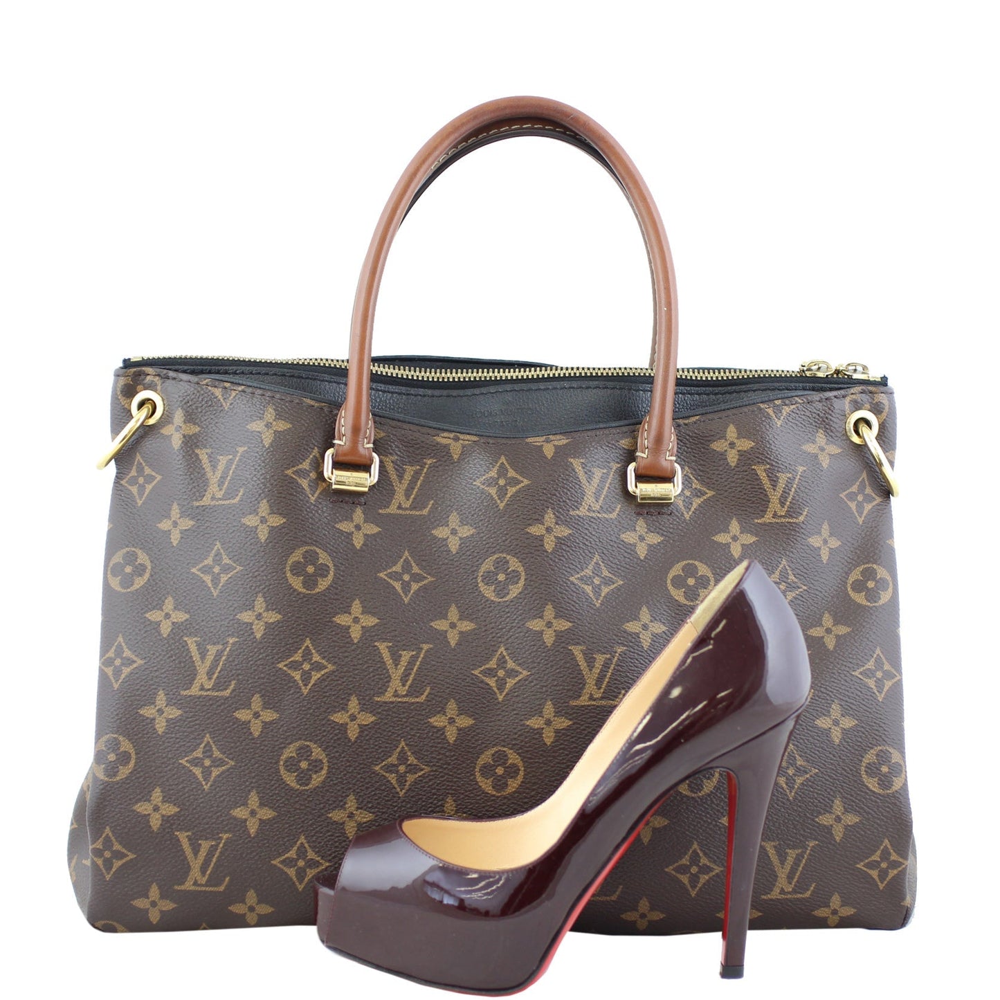 Louis Vuitton Pallas MM Monogram Noir