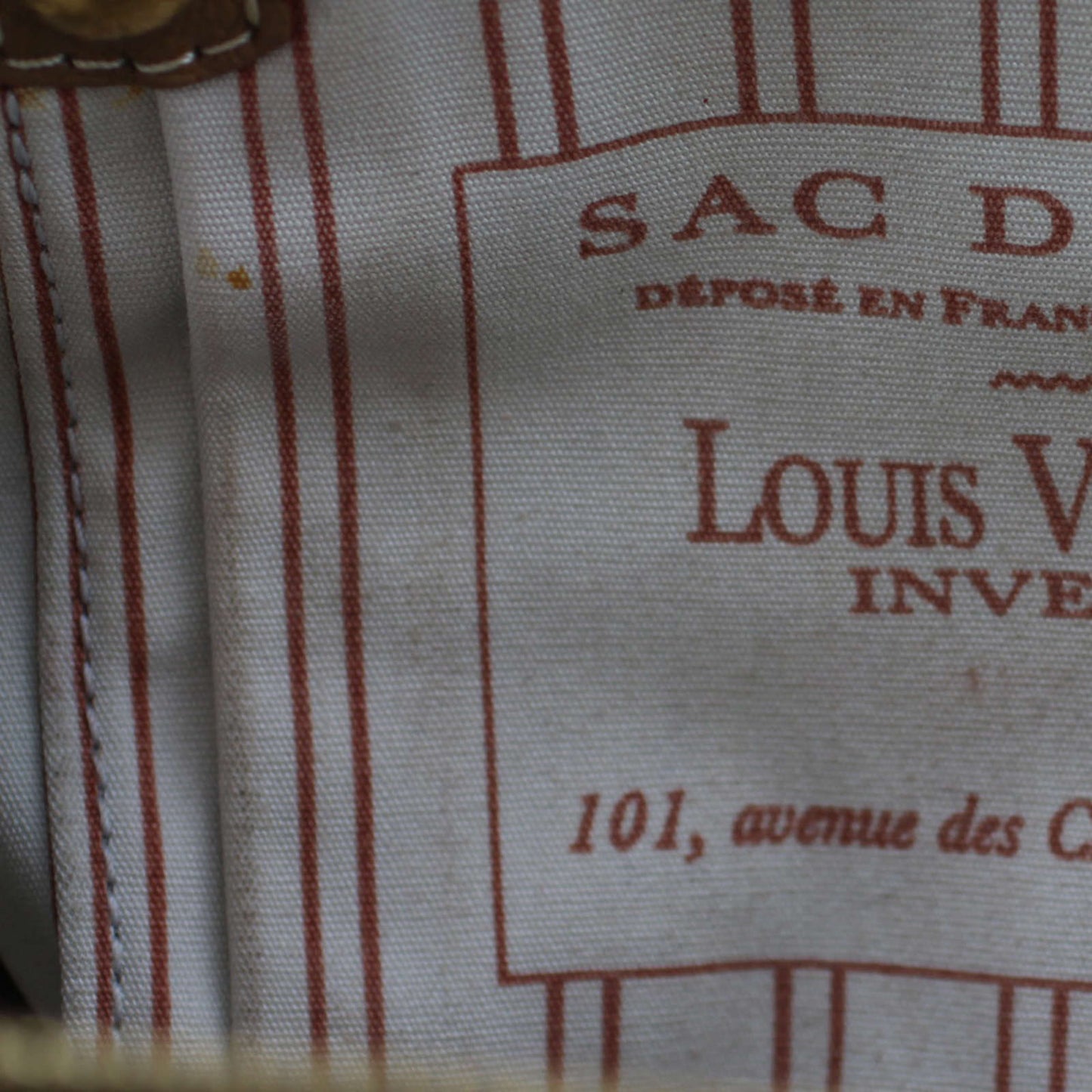 Louis Vuitton Sac de Nuit Toile Trianon Canvas PM