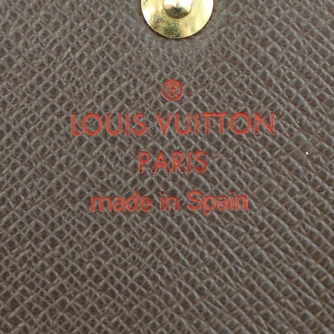 Louis Vuitton Sarah Wallet Damier Ebene