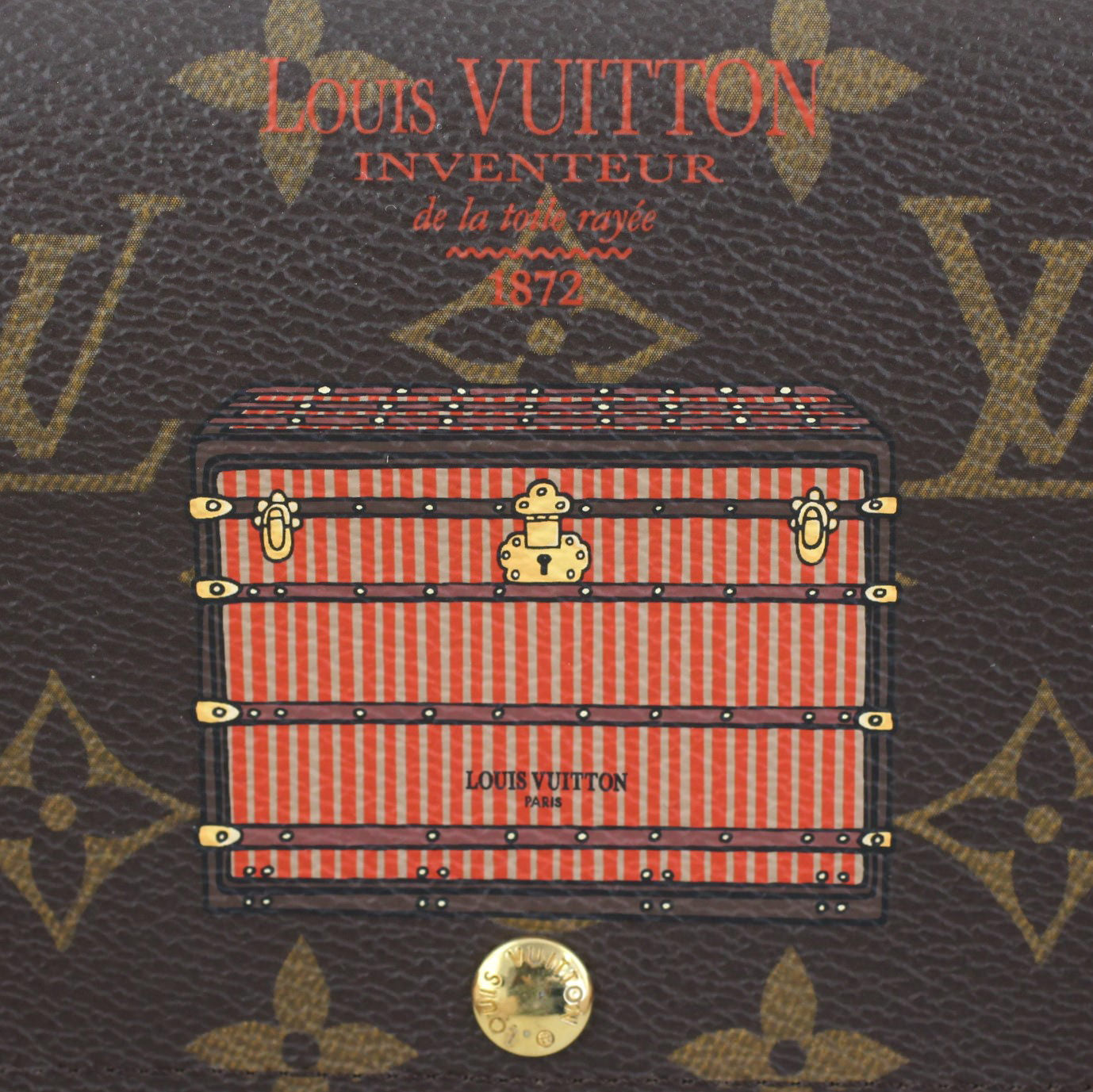 Louis Vuitton Sarah Wallet Monogram Trunks & Locks