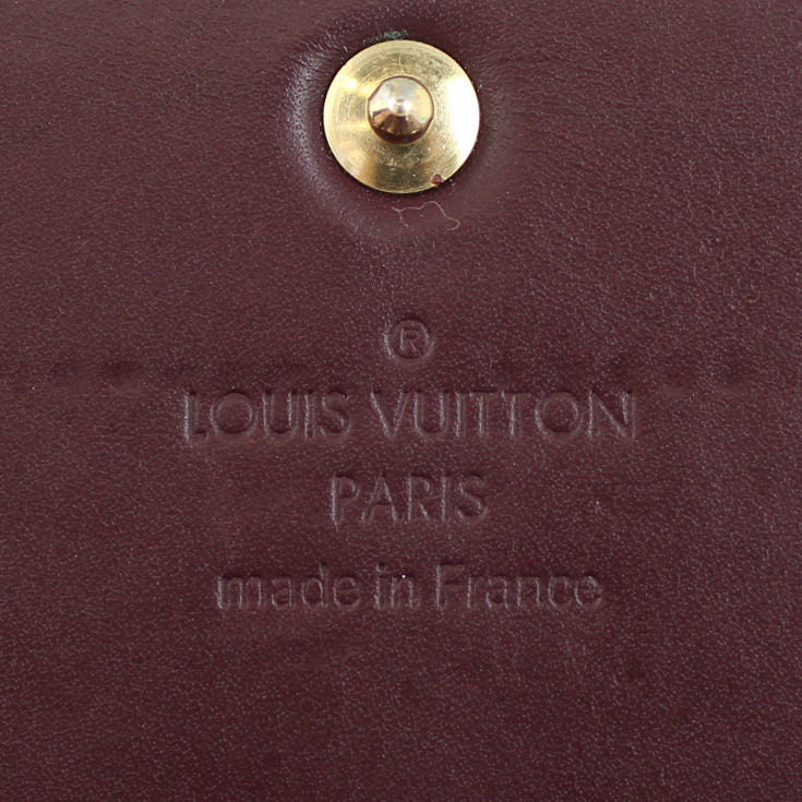 Louis Vuitton Sarah Wallet Monogram Vernis