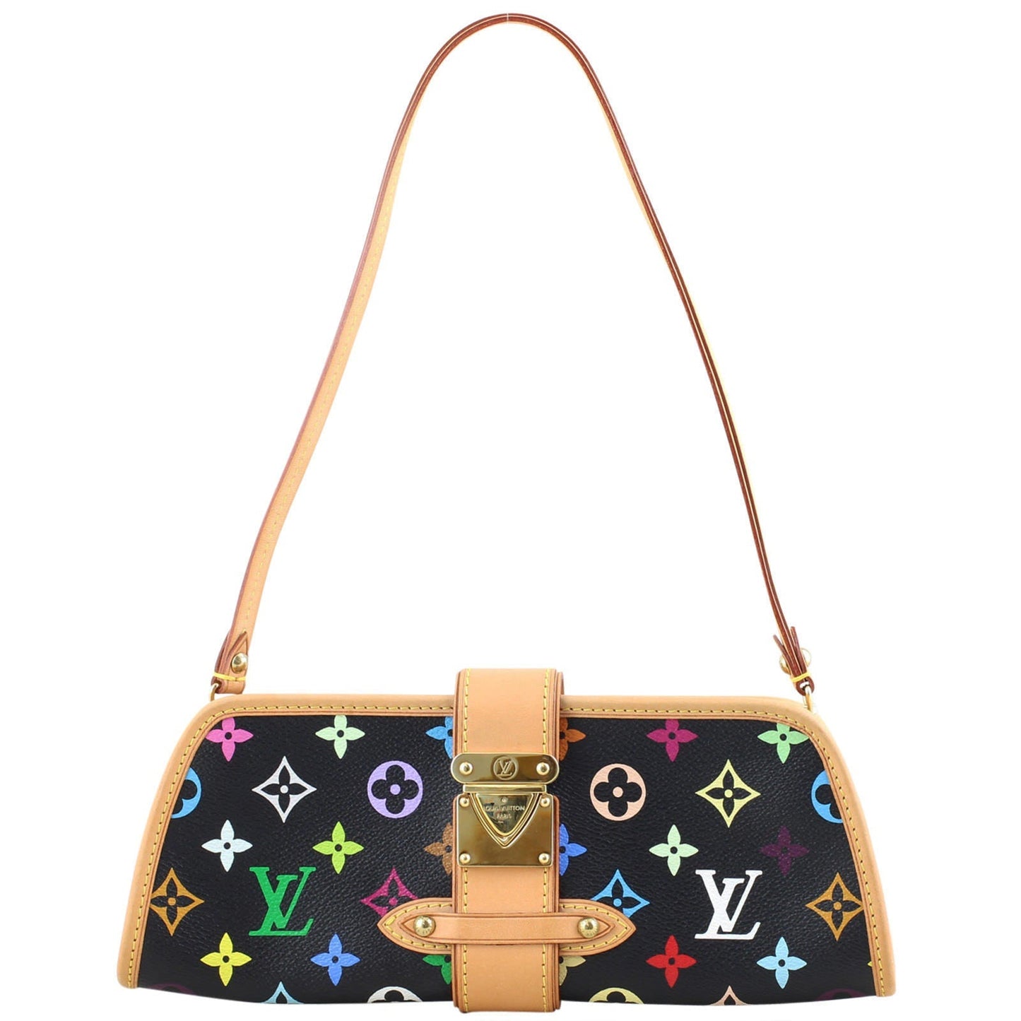 Louis Vuitton Shirley Multicolore Clutch Bag