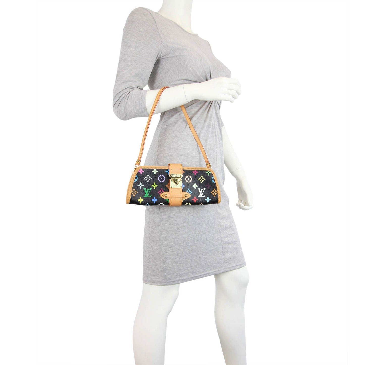 Louis Vuitton Shirley Multicolore Clutch Bag