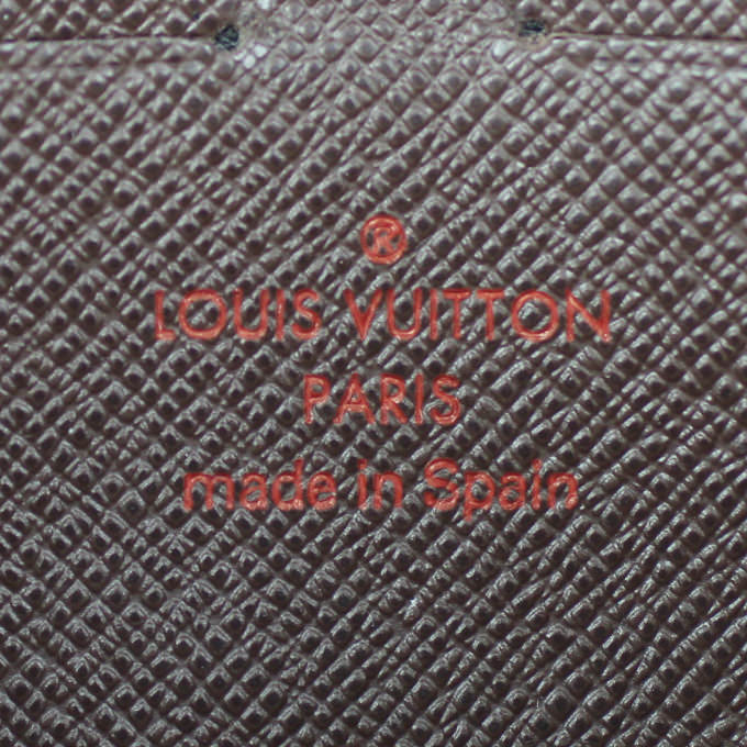 Louis Vuitton Sistina Wallet Damier Ebene
