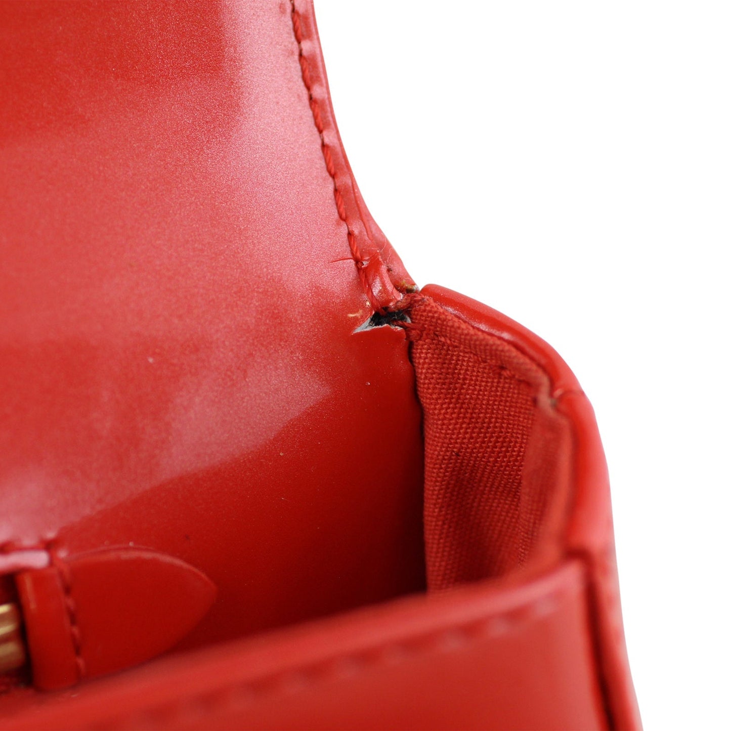Louis Vuitton SoBe Clutch Vernis