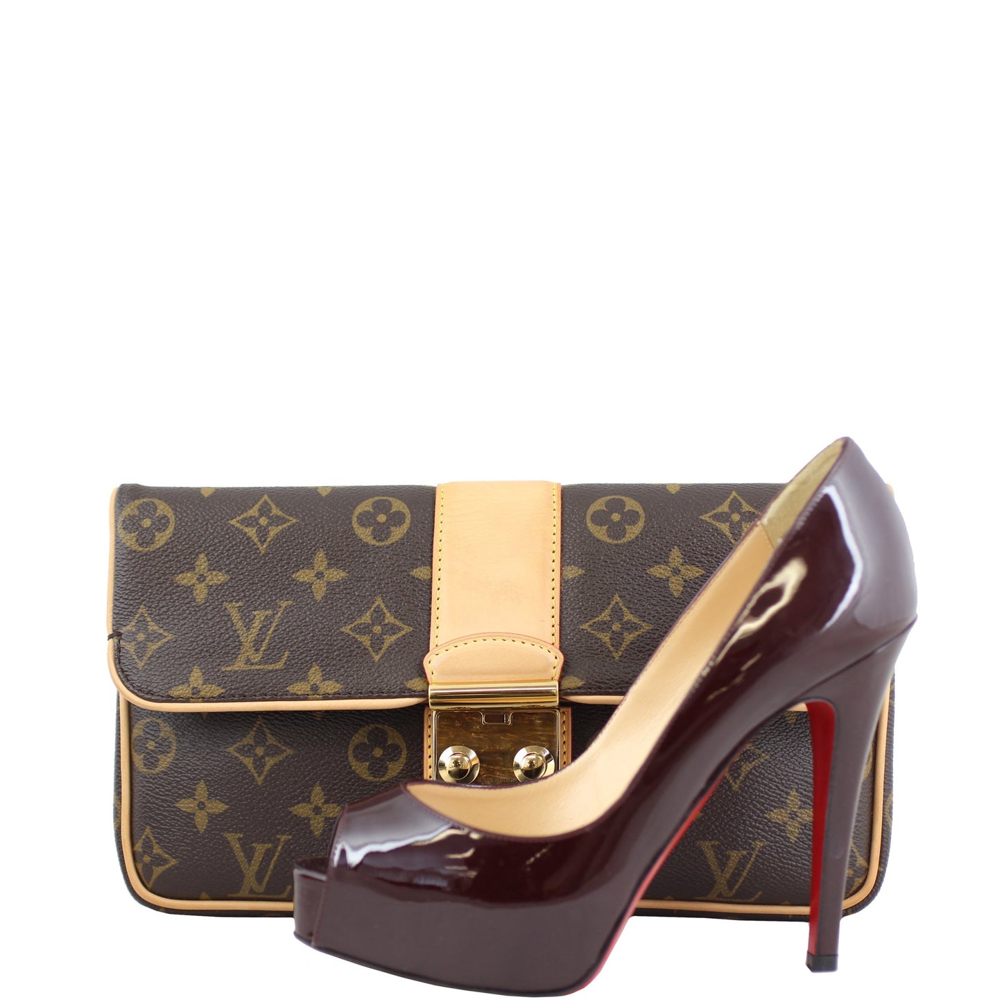Louis Vuitton Sofia Coppola Slim Clutch Monogram