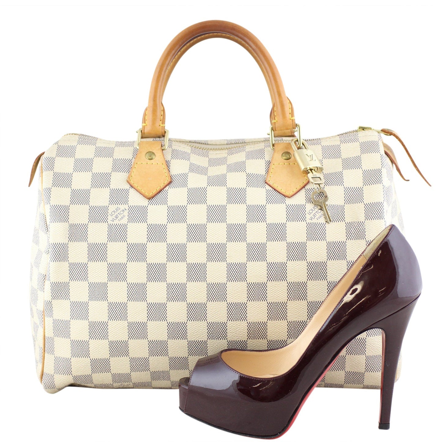 Louis Vuitton Speedy 30 Damier Azur