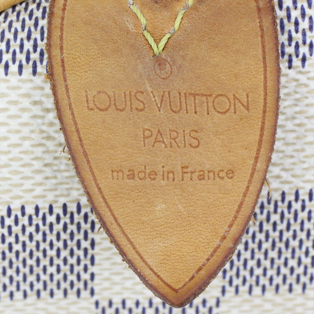 Louis Vuitton Speedy 30 Damier Azur