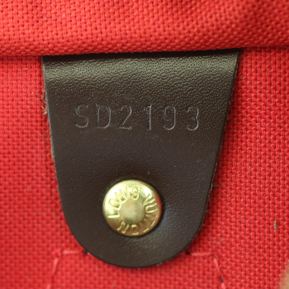 Louis Vuitton Speedy 30 Damier Ebene