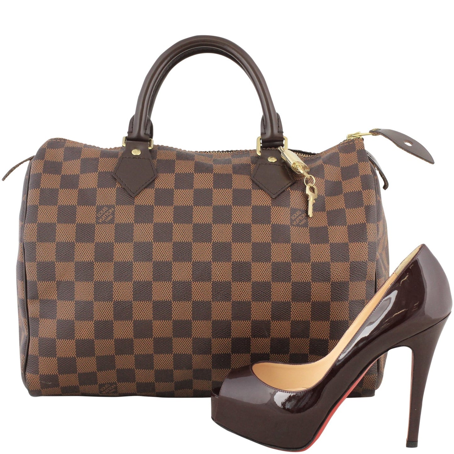 Louis Vuitton Speedy 30 Damier Ebene
