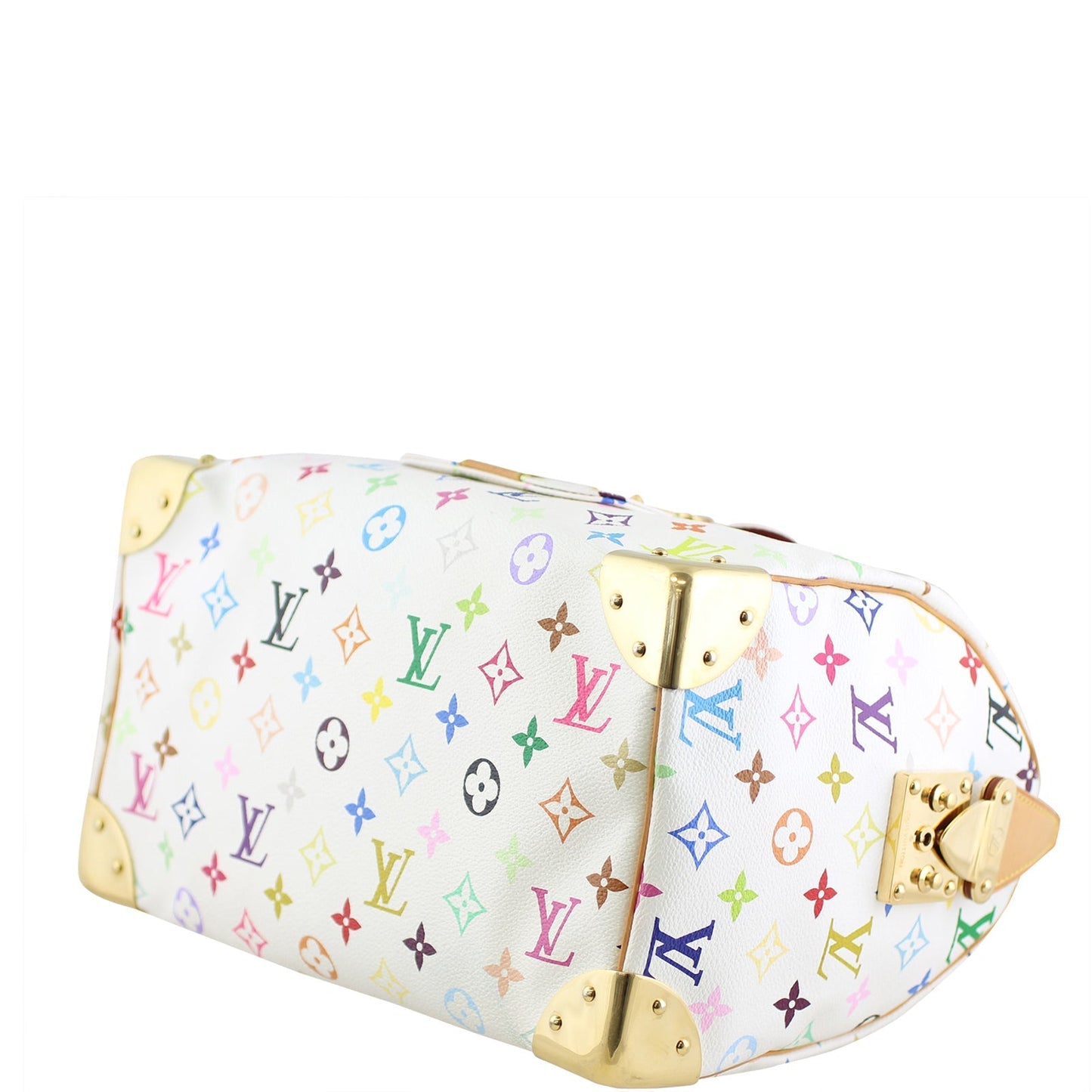 Louis Vuitton Speedy 30 Monogram White Multicolore