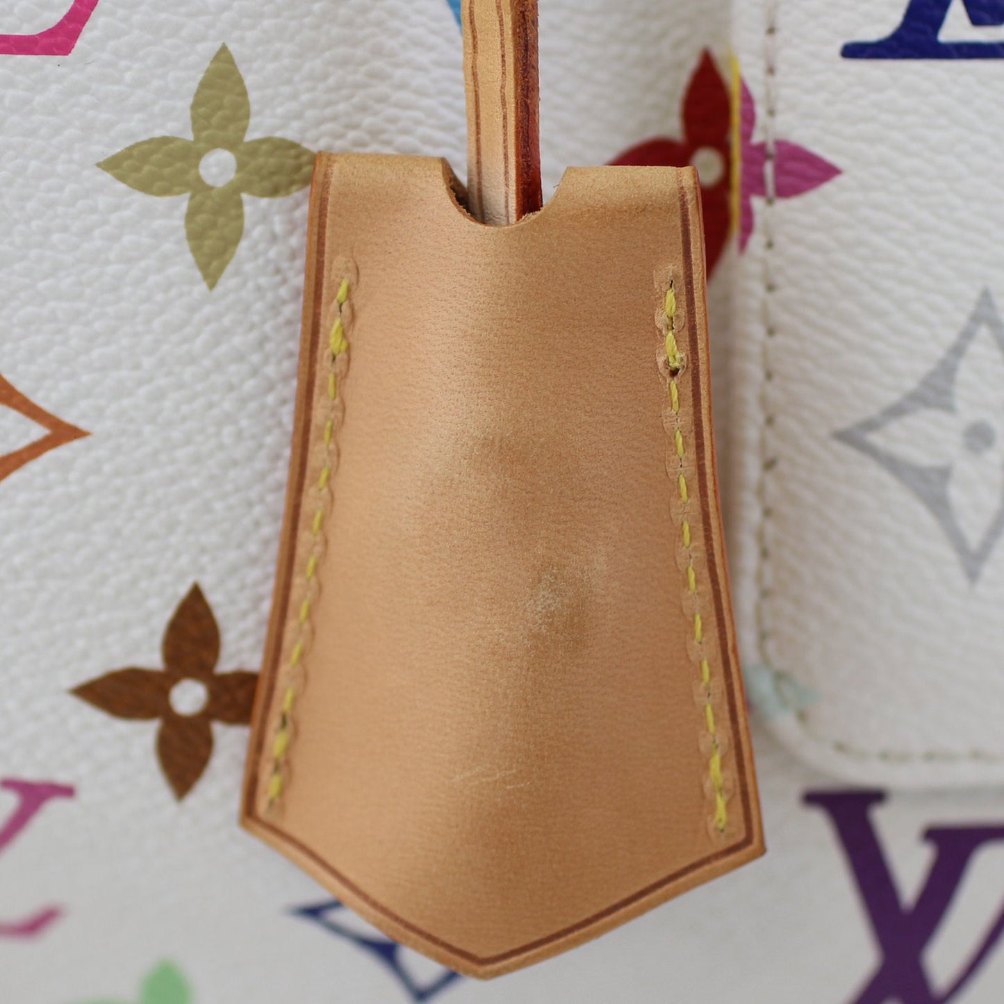 Louis Vuitton Speedy 30 White Multicolore Monogram