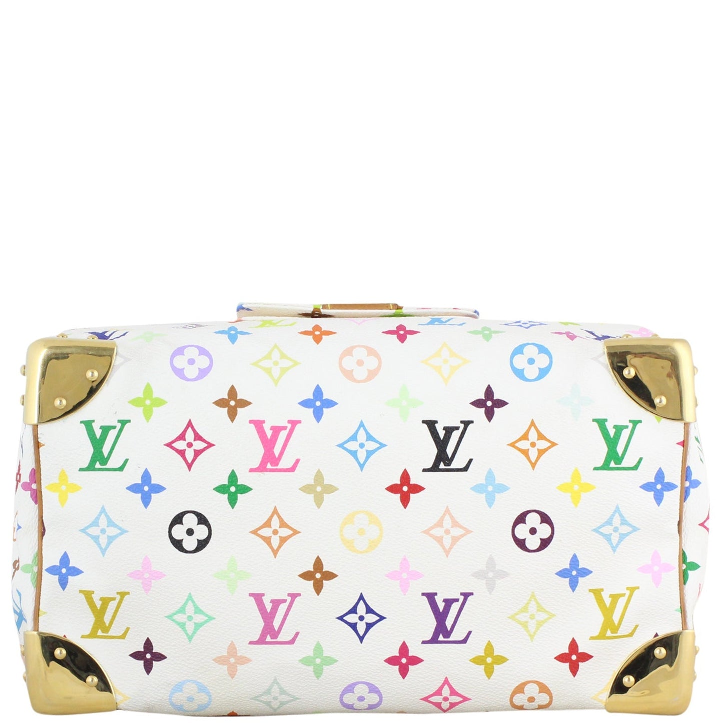 Louis Vuitton Speedy 30 White Multicolore Monogram