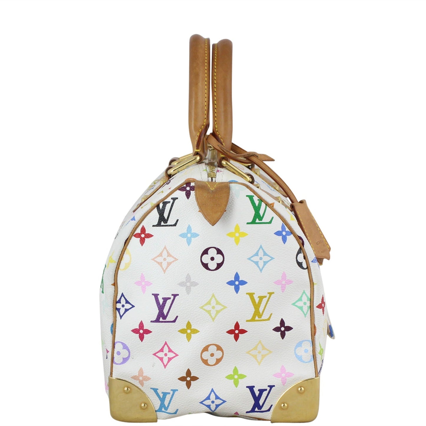 Louis Vuitton Speedy 30 White Multicolore Monogram