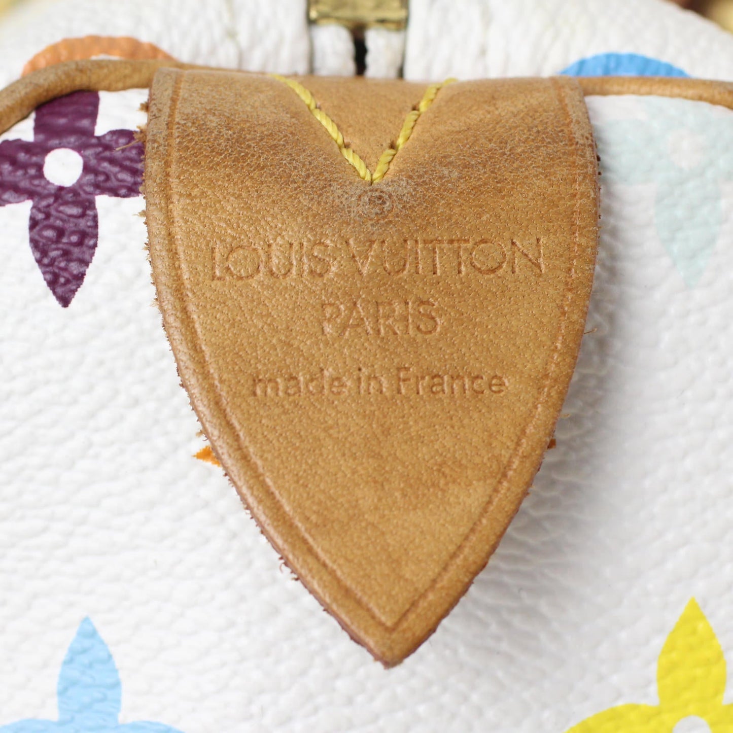 Louis Vuitton Speedy 30 White Multicolore Monogram
