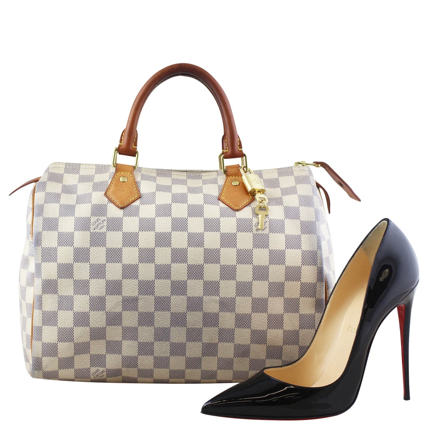Louis Vuitton Speedy 30 Damier Azur