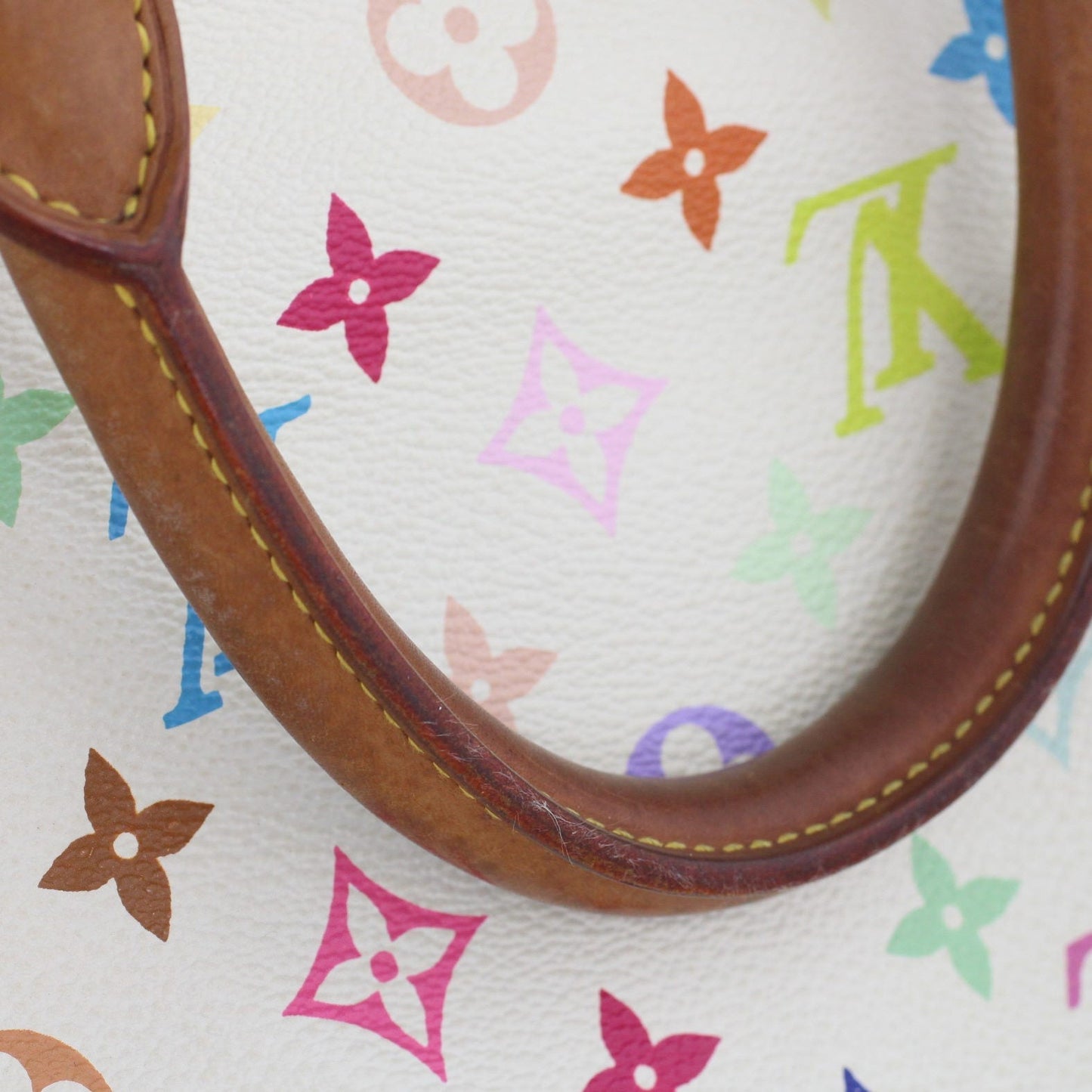 Louis Vuitton Speedy 30 White Multicolore Monogram