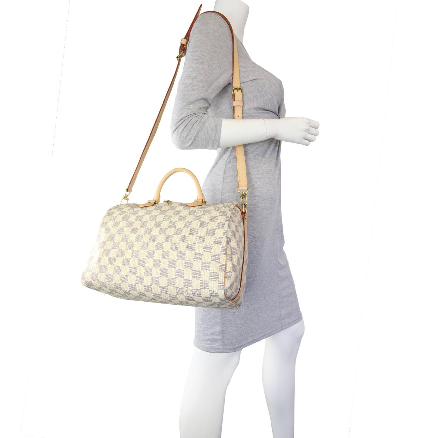Louis Vuitton Speedy 30 Bandoulière Damier Azur