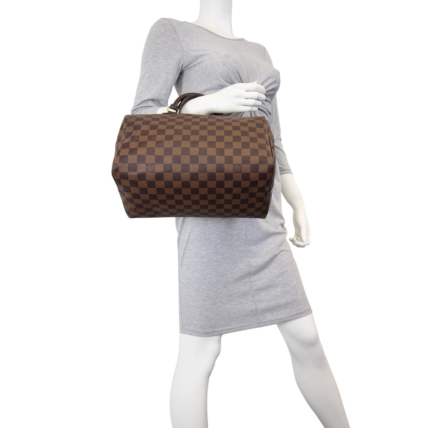 Louis Vuitton Speedy Bandouliere 30 Damier Ebene