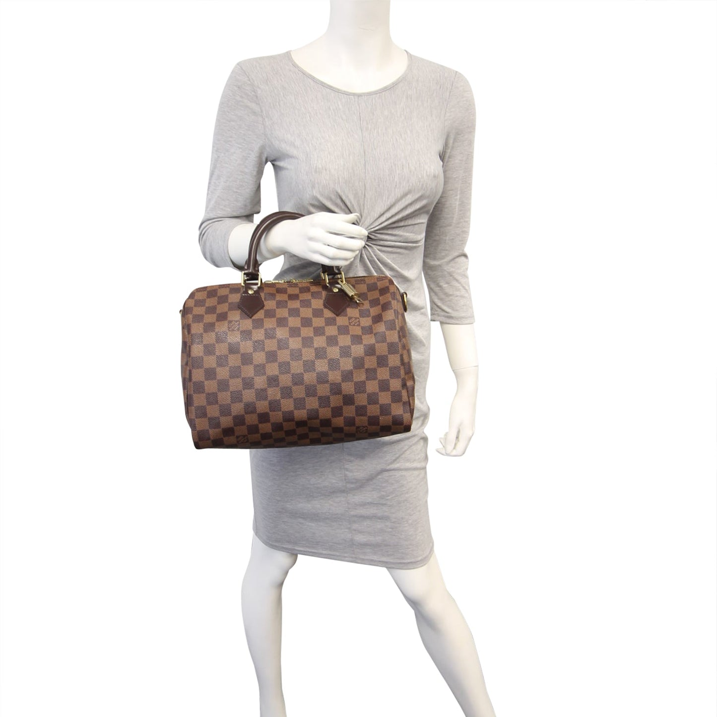 Louis Vuitton Speedy Bandouliere 30 Damier Ebene