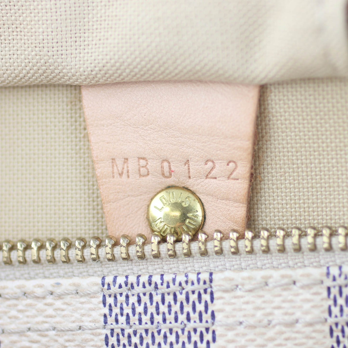 Louis Vuitton Speedy 30 Damier Azur