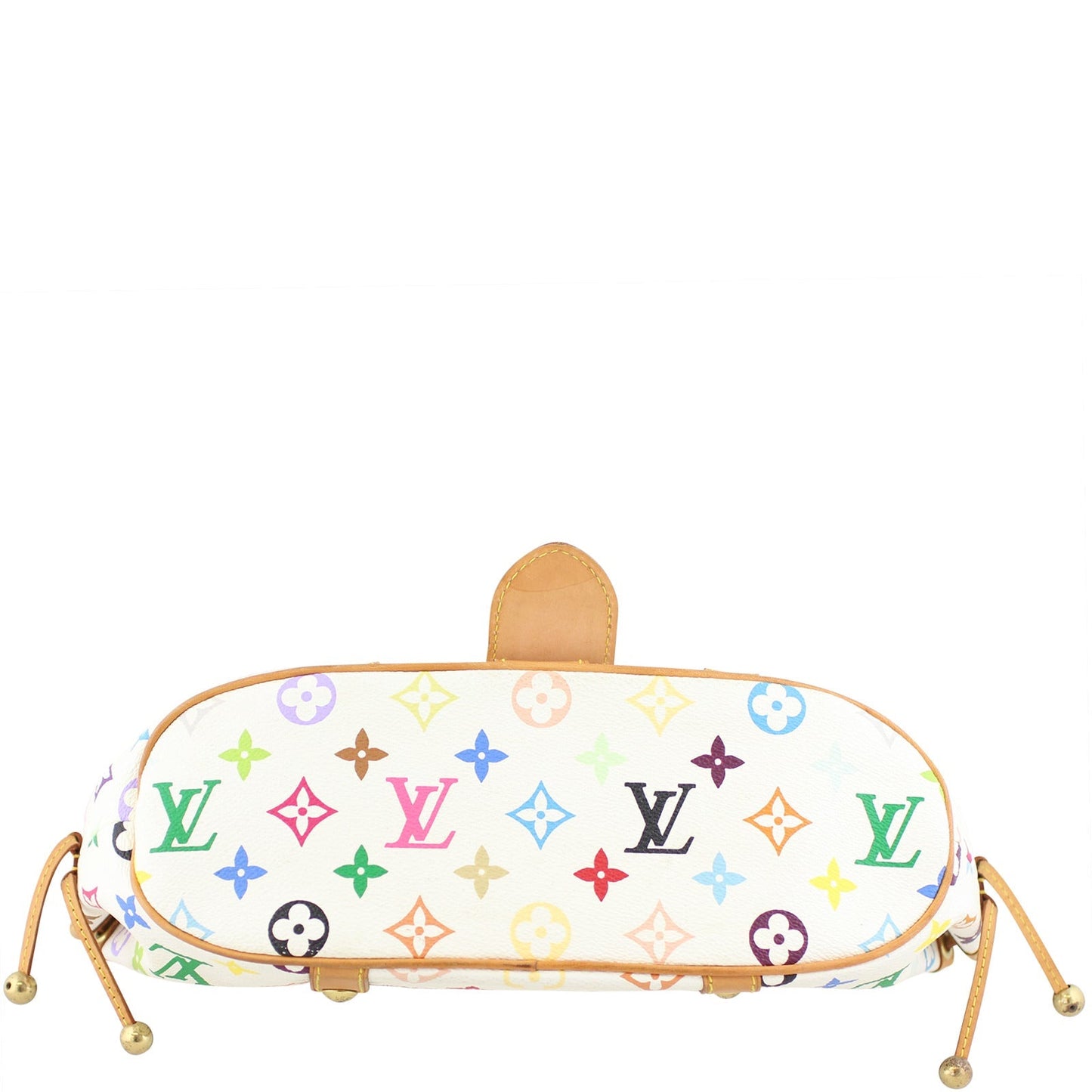 Louis Vuitton Theda GM White Multicolore Monogram