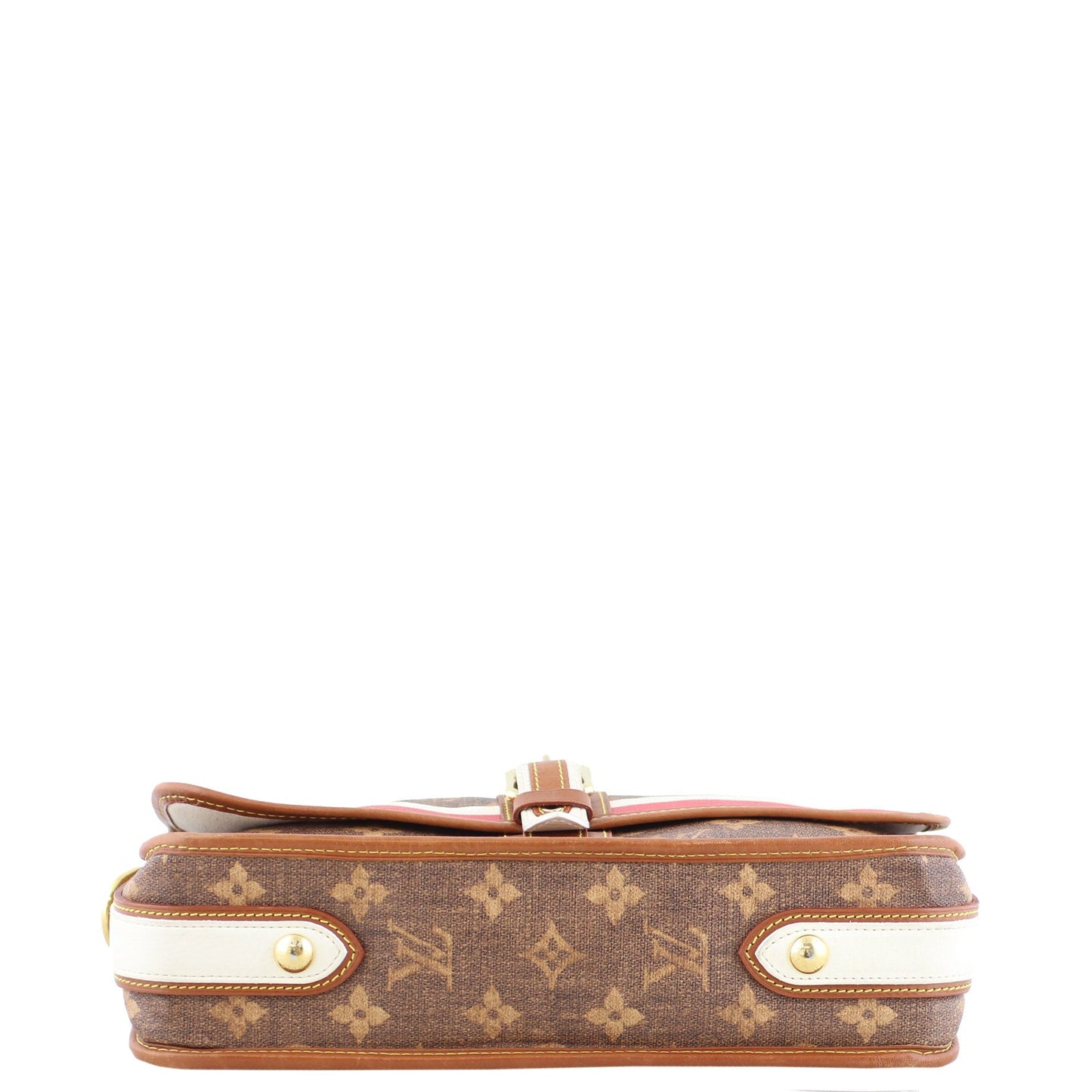 Louis Vuitton Tisse Porte Rayures Clutch Monogram