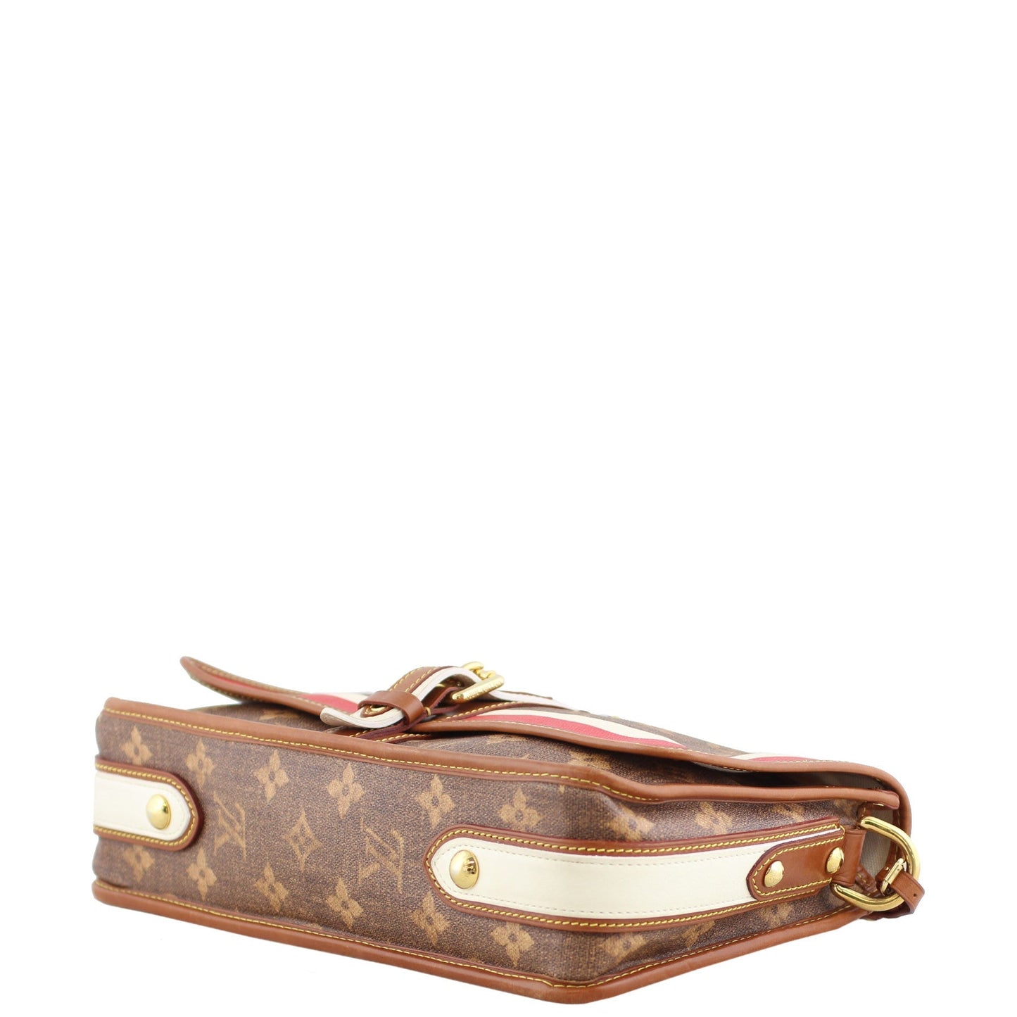Louis Vuitton Tisse Porte Rayures Clutch Monogram