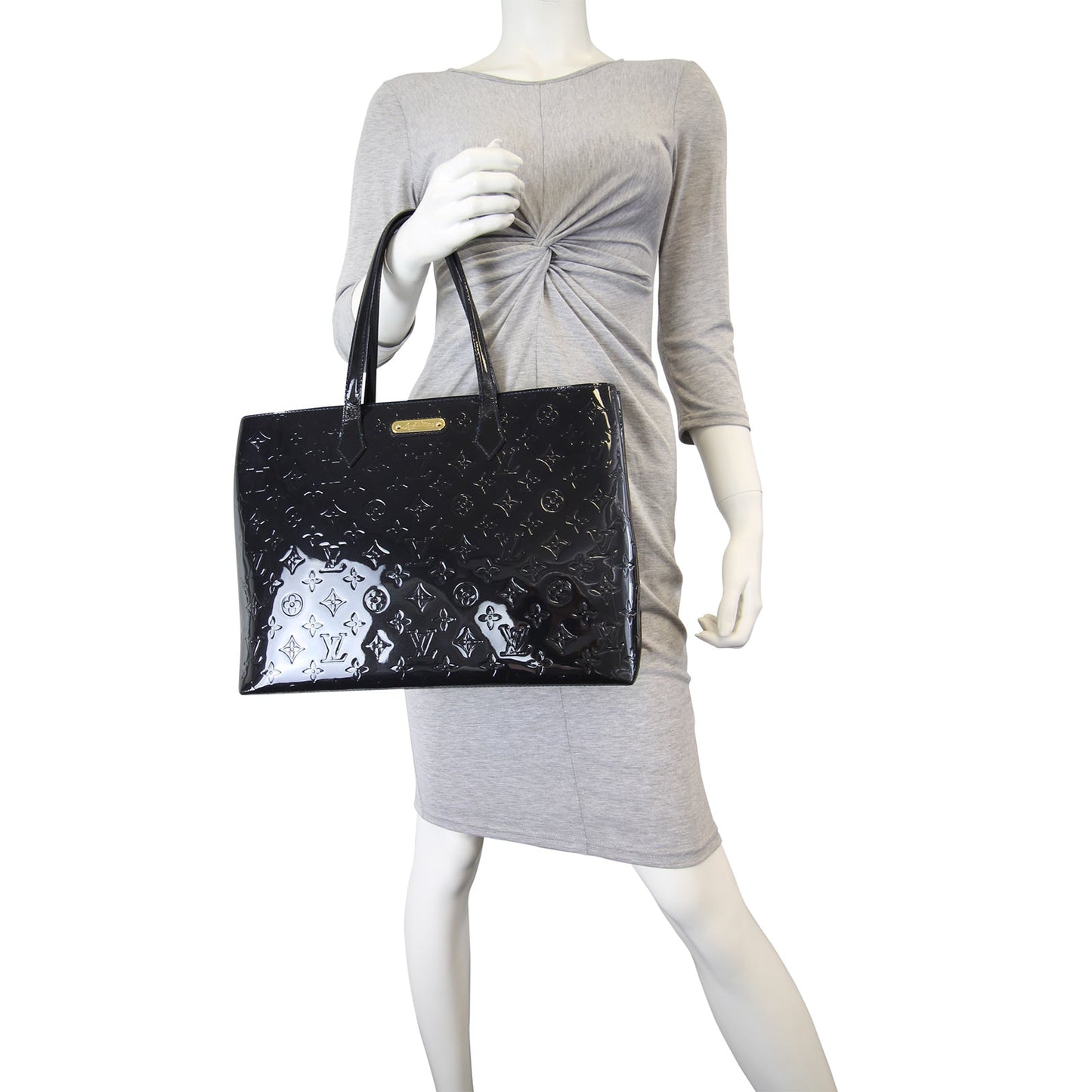 Louis Vuitton Wilshire GM Monogram Vernis