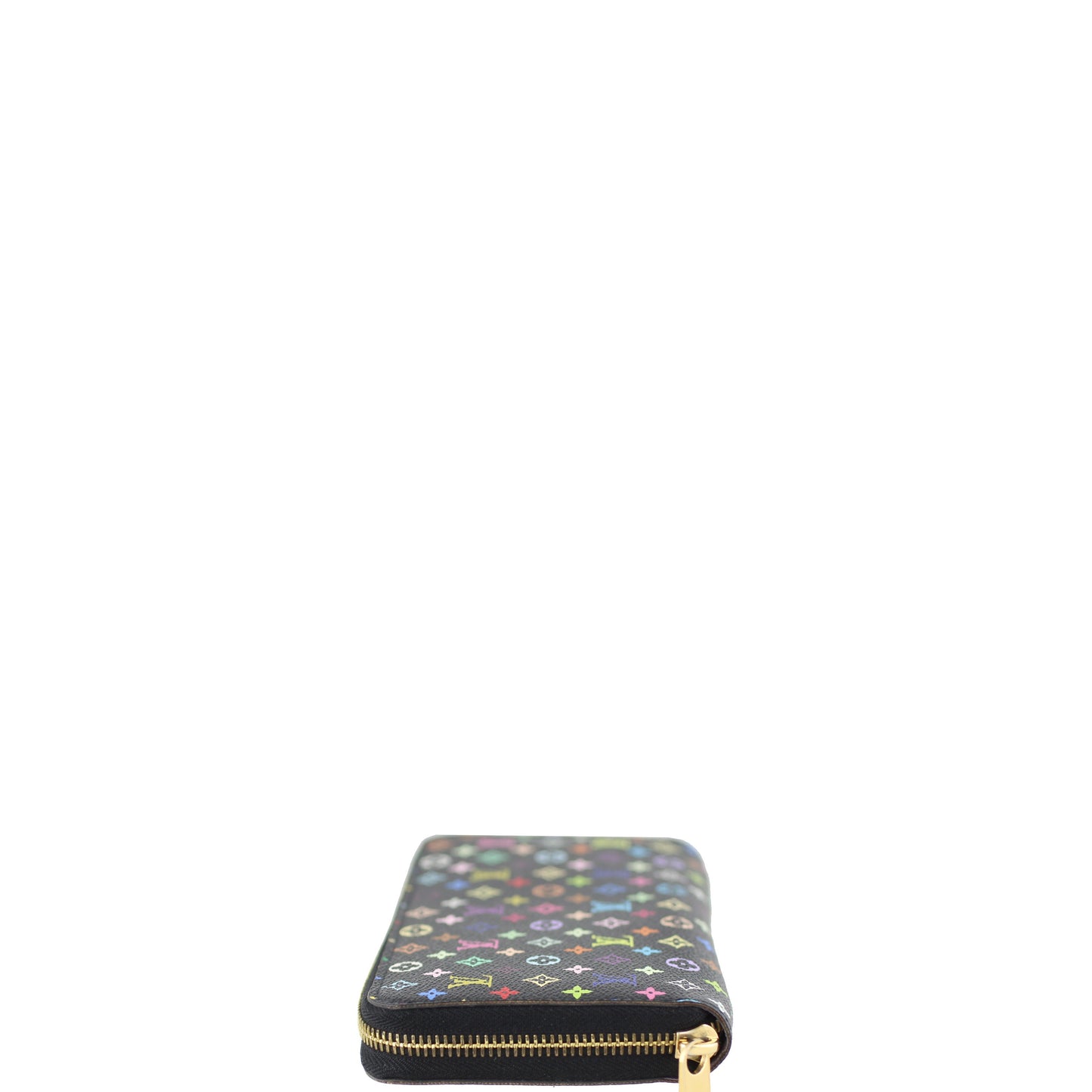 Louis Vuitton Zippy Wallet Black Multicolore Monogram