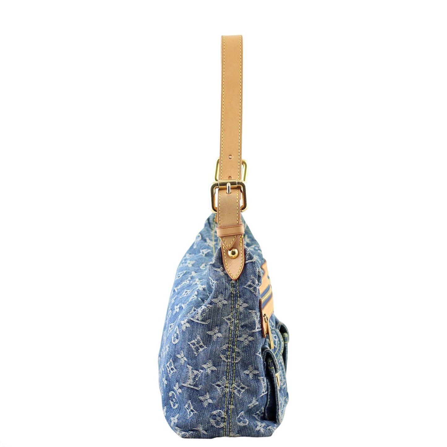 Louis Vuitton Monogram Denim Baggy PM