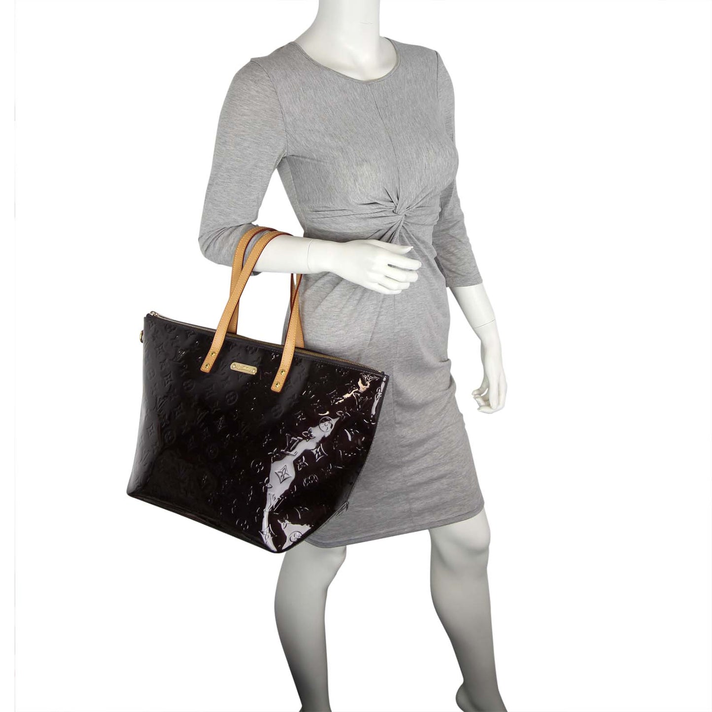 Louis Vuitton Bellevue GM Vernis Amarante