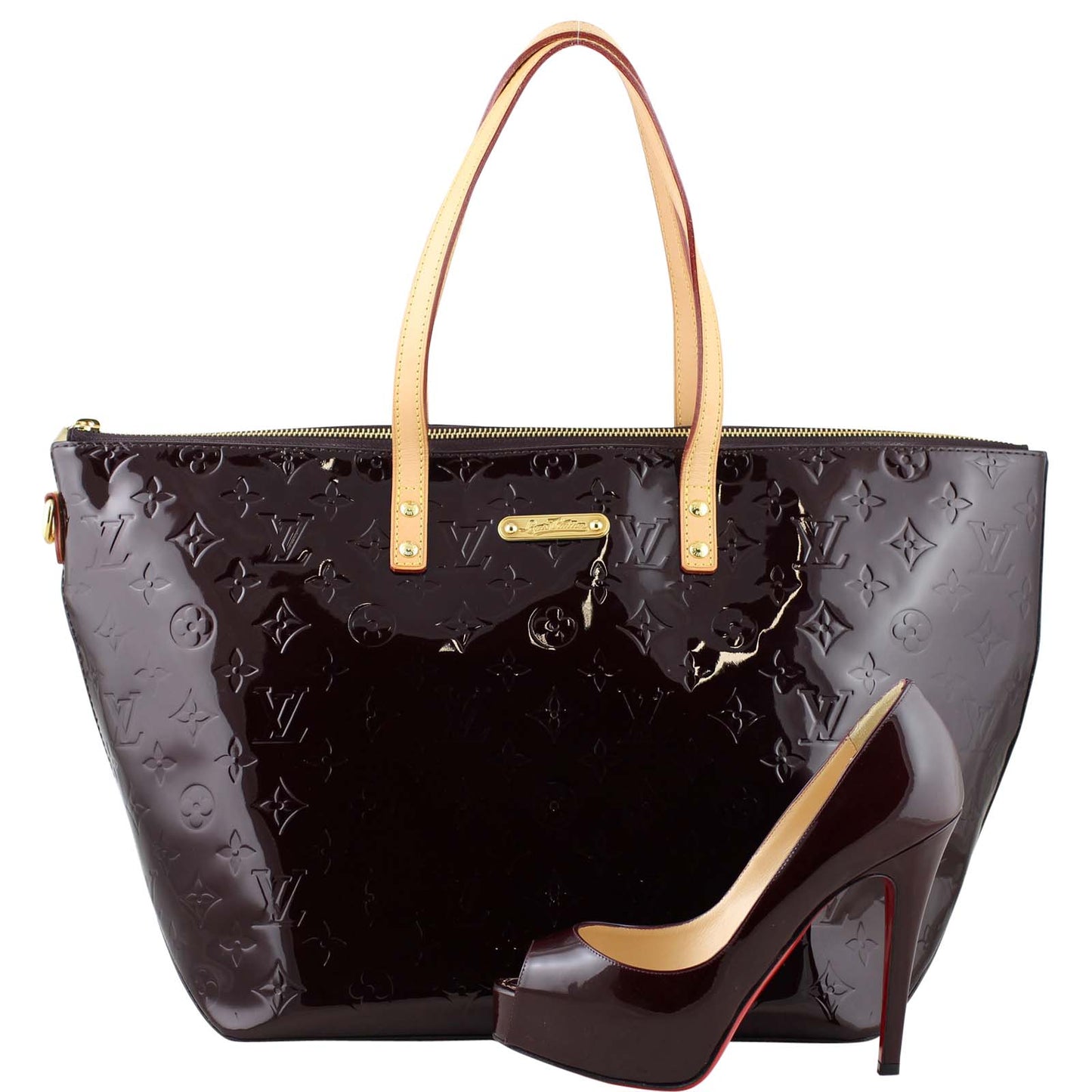 Louis Vuitton Bellevue GM Vernis Amarante