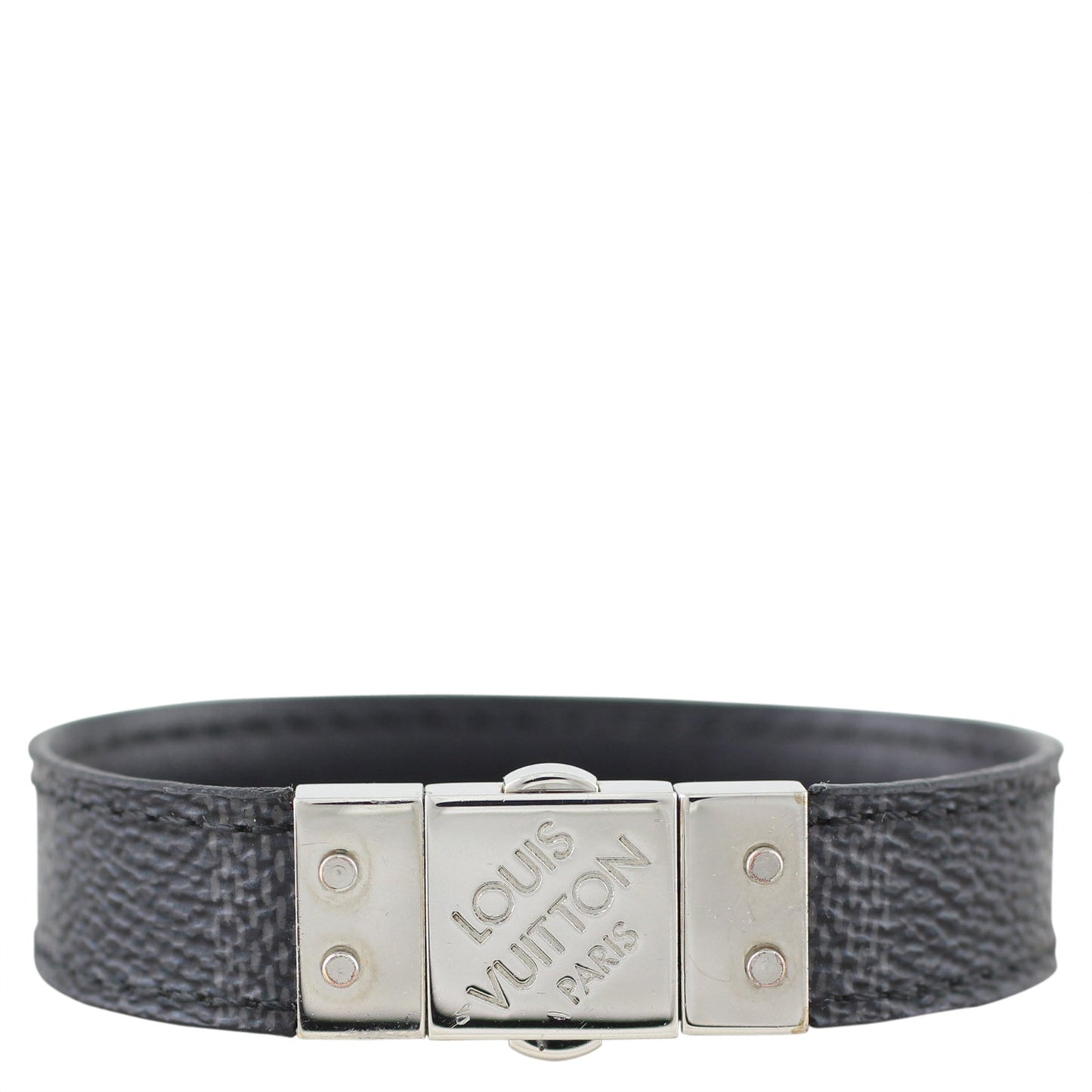 Louis Vuitton Check It Reversible Graphite Bracelet