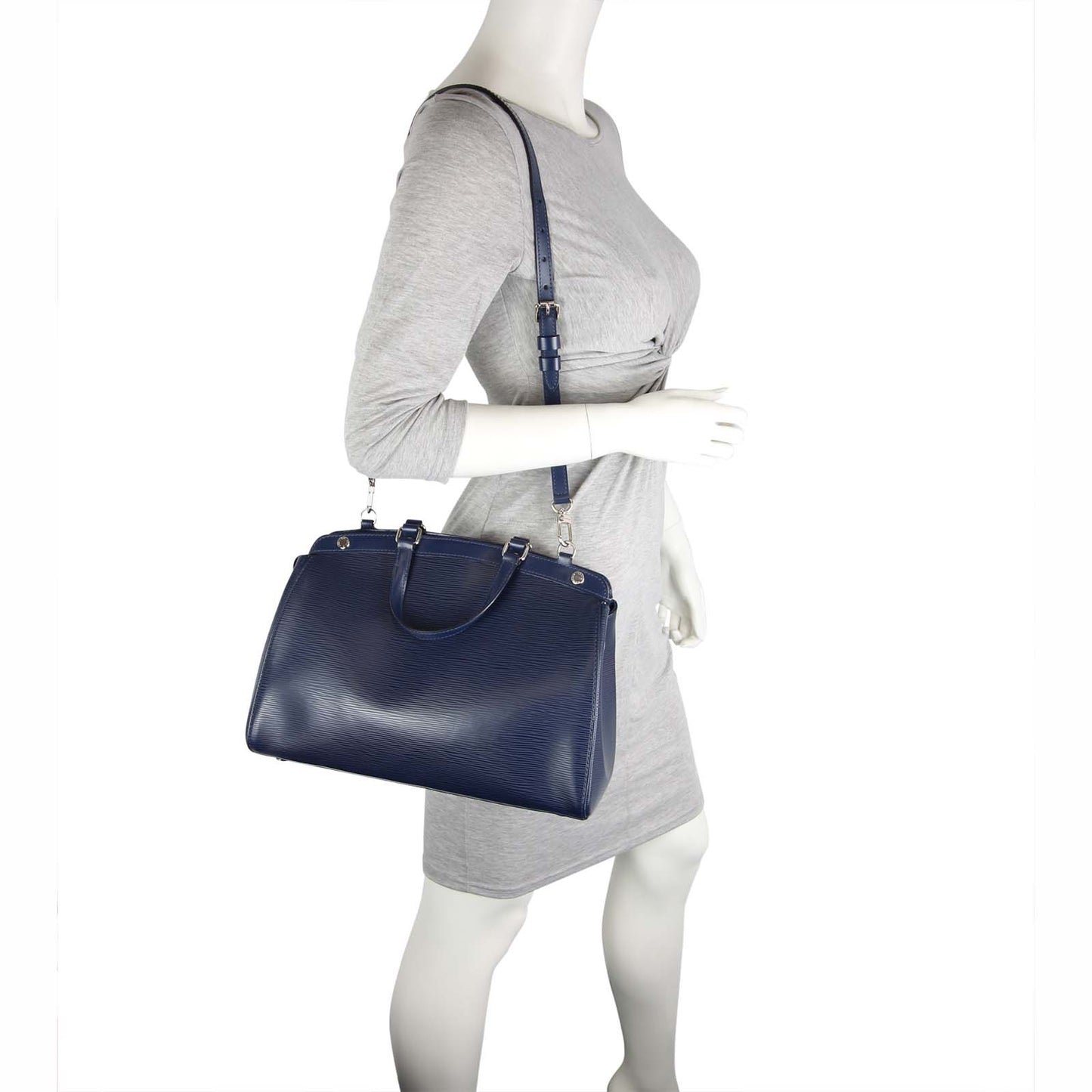 Louis Vuitton Brea MM Epi Indigo