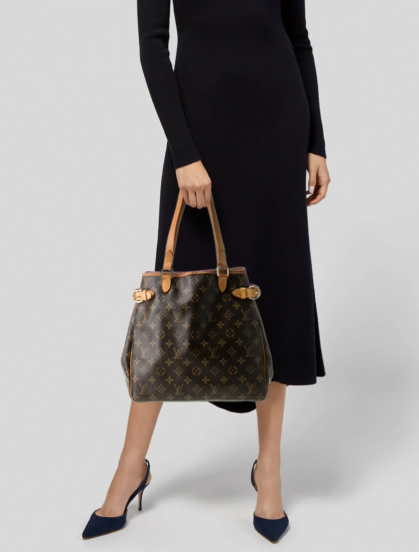 LOUIS VUITTON LV MONOGRAM BATIGNOLLES VERTICAL   BAG
