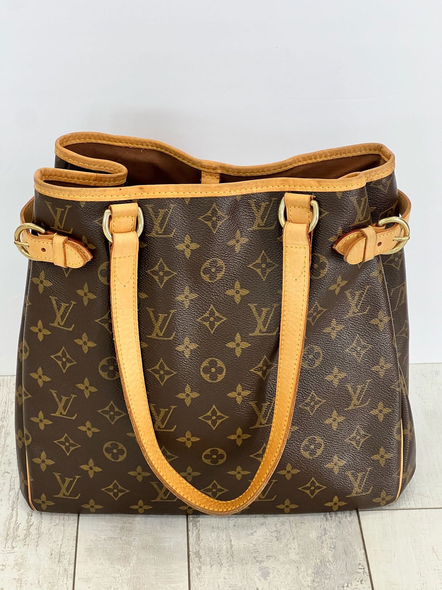 LOUIS VUITTON LV MONOGRAM BATIGNOLLES VERTICAL   BAG