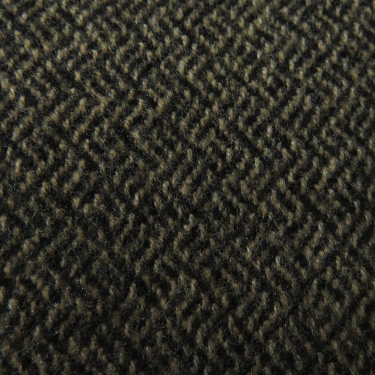 HERMES skirt Outer: 85% wool, Outer: 15% cashmere, Lining: 100% silk Brown x Black type Women 34  d